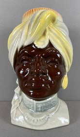 Vintage Royal Copley Blackamoor Head Vase