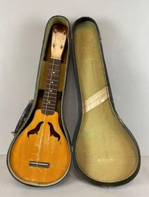 Vintage Roy Smeck Vita-Uke Ukulele with Case