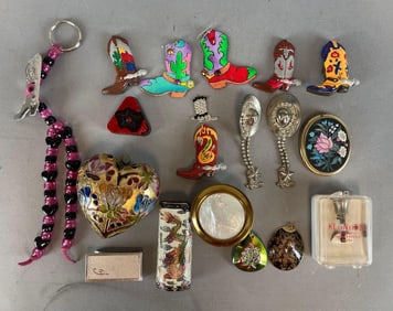 Group of Western Costume Jewelry and More