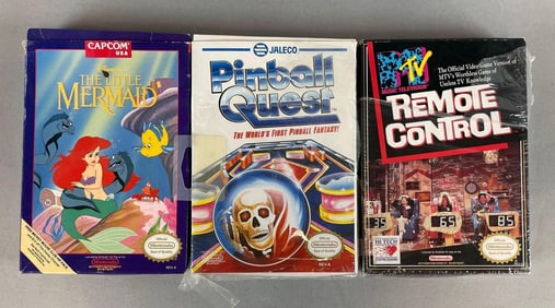 Group of Original Nintendo Games