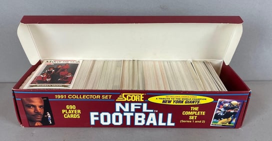 1991 Score NFL Football Cards