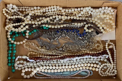 Group of Costume Jewelry Necklaces