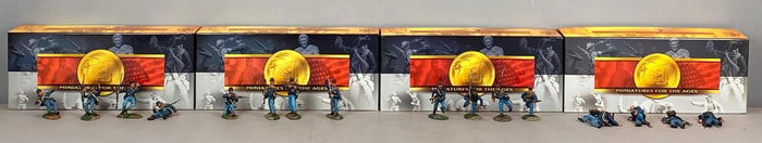 Group of Conte Collectibles American Civil War Painted Metal Figures