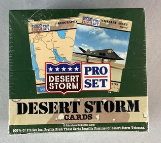 Desert Storm Pro Set Trading Cards