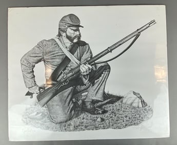 1991 Artist Signed Limited Edition American Civil War Proof