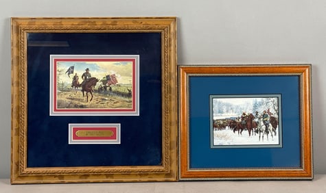 Group of 2 Civil War Prints