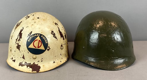 Group of 2 US Military Helmet Liners