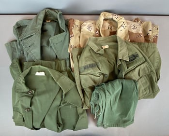 Group of US Military Clothing and More