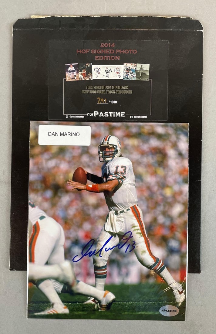 2014 Pastime Dan Marino HOF Signed Photo (1 of 3)