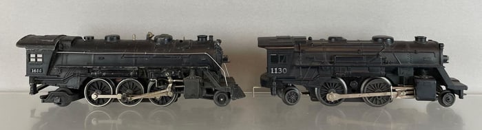 Group of 2 Lionel O Scale Steam Locomotives