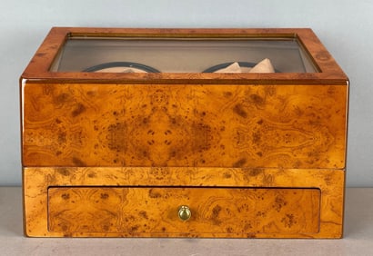 Wood and Veneer Automatic Multi-Watch Winder