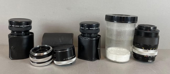 Group of Camera Lenses
