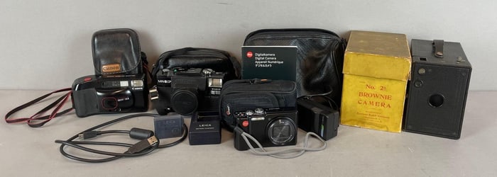 Group of Assorted Cameras