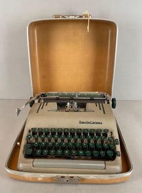Vintage Smith-Corona Silent-Super Portable Typewriter