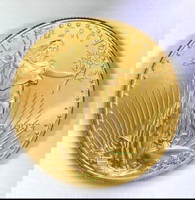 1993 US Mint $50 1 oz American Gold Eagle