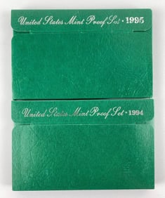 Group of 2 US Mint Coin Proof Sets