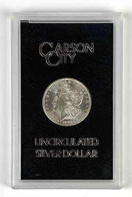 Uncirculated US Mint 1884-CC US $1 Morgan Silver Dollar