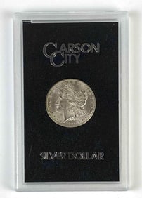 Uncirculated US Mint 1884-CC US $1 Morgan Silver Dollar
