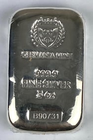 Germania Mint 5 Troy Oz .999 Fine Silver Bar