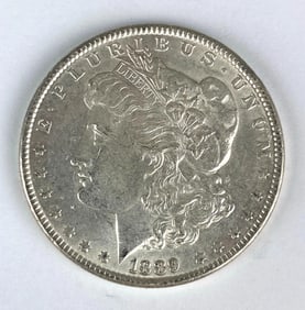 1889 Morgan Silver Dollar Coin