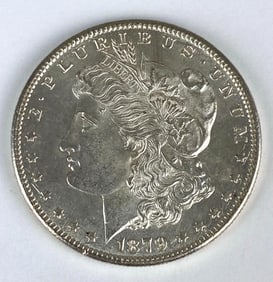1879 Morgan Silver Dollar Coin
