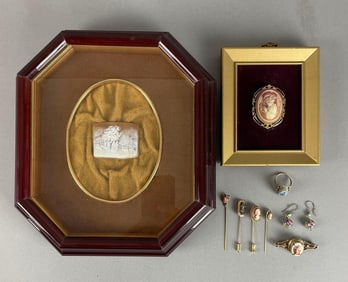 Group of Victorian Style Costume Jewelry