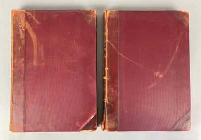 Complete Set of 2 1894 Harpers Pictorial History of the Civil War Hardcover Books