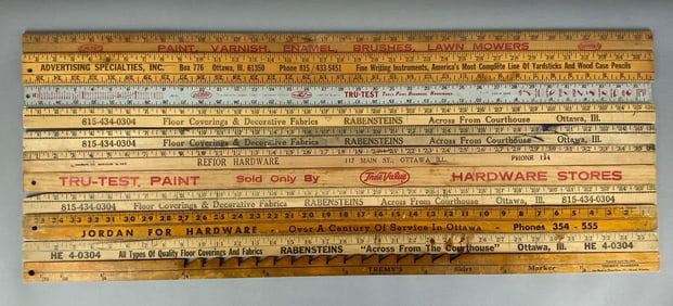Group of Advertising Yardsticks