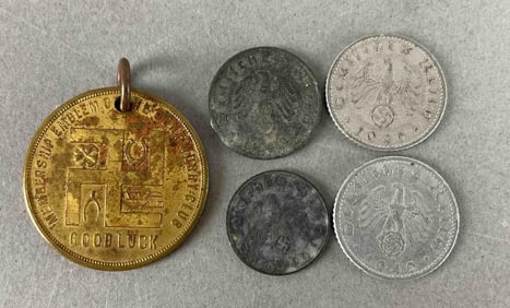 Group of WW2 German Coins