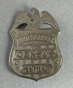 1910 United States Census Badge