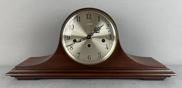 Vintage Elgin Wood Wind-Up Mantle Clock