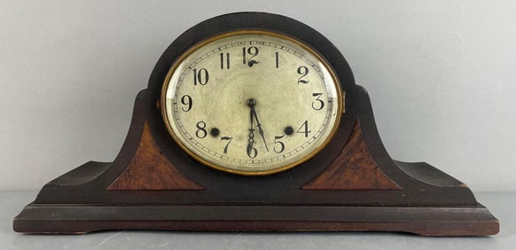 Antique Gilbert Wood Wind-Up Mantle Clock