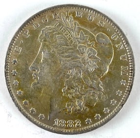 1882 US $1 Morgan Silver Dollar