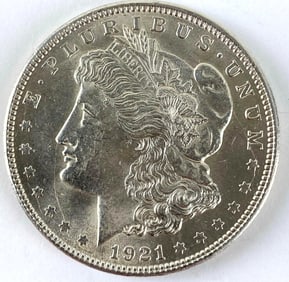 1921 US Morgan Silver Dollar