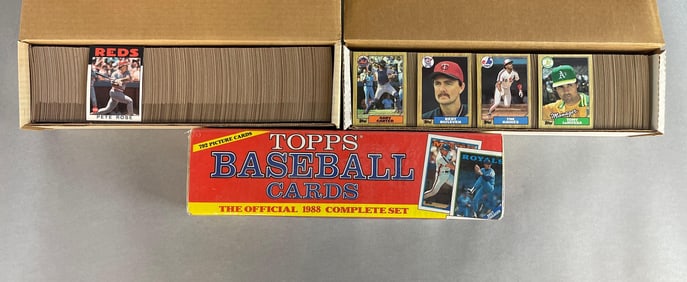 1986 - 88 Topps Baseball Sets