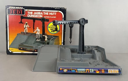 1983 Kenner Star Wars Return of the Jedi Jabba the Hutt Dungeon Action Playset