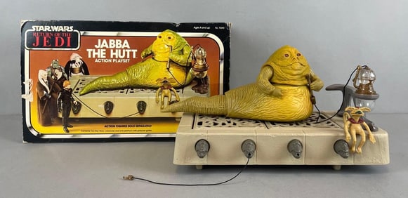 1983 Kenner Star Wars Return of the Jedi Jabba the Hutt Action Playset