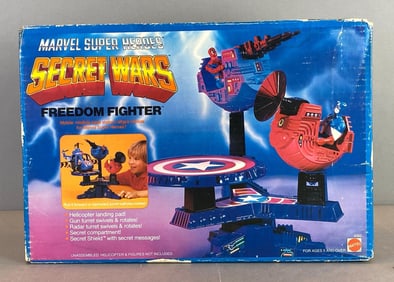 1984 Mattel Marvel Super Heroes Secret Wars Freedom Fighter Station