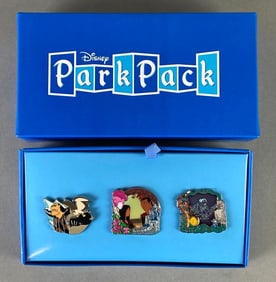 Disney ParkPack Mulan Enamel 3-Pin Set