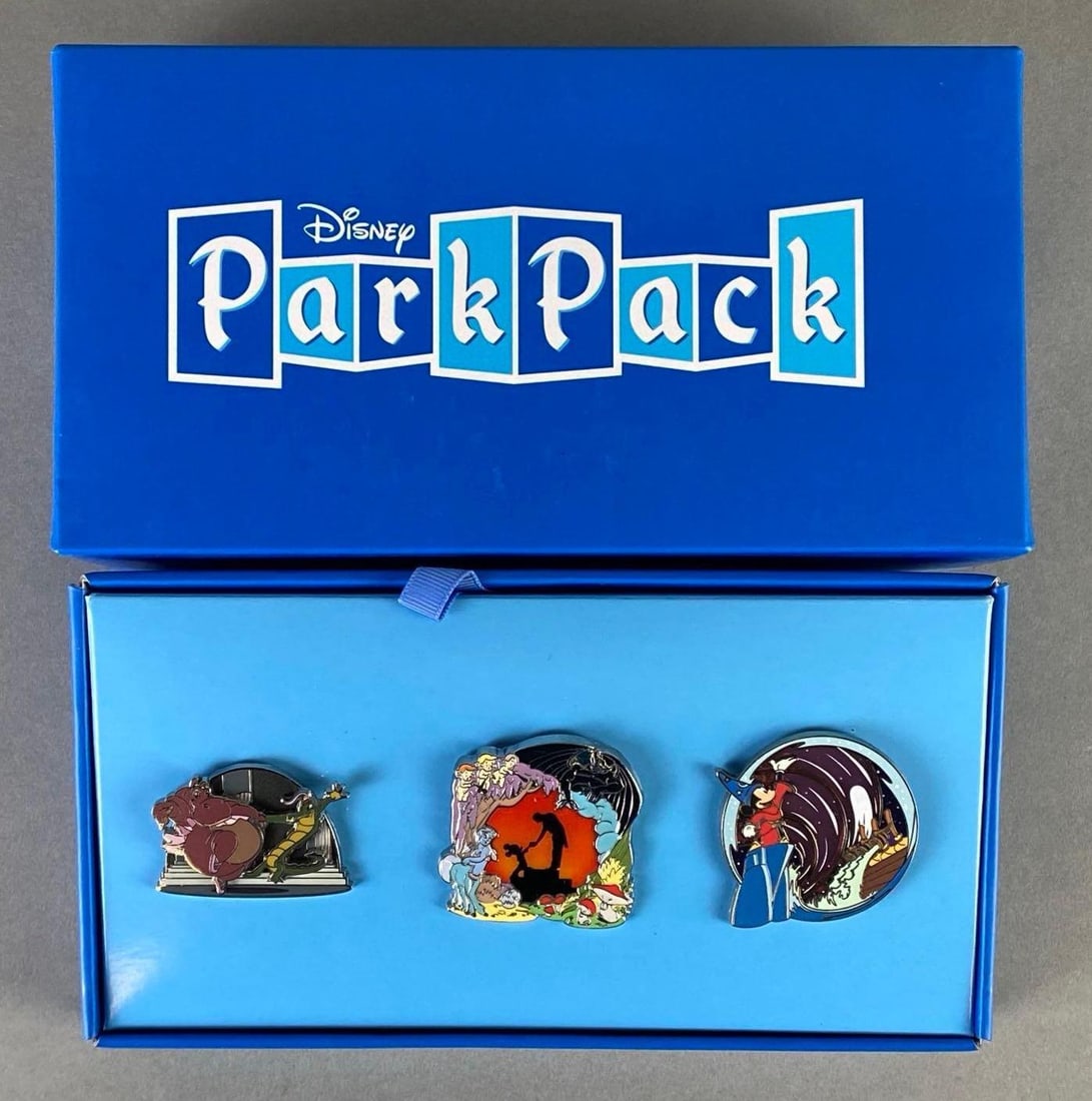 Disney ParkPack Fantasia Enamel 3-Pin Set (1 of 4)