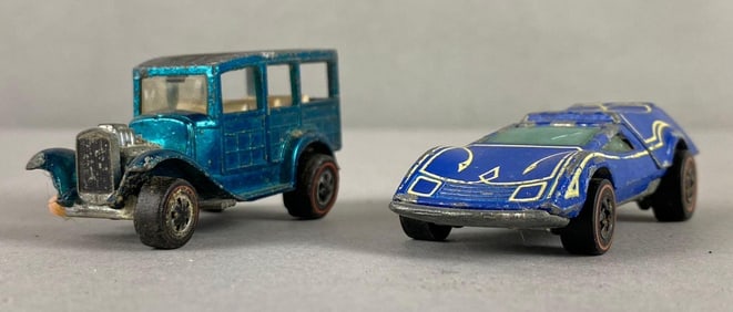 Group of 2 Mattel Hot Wheels Redline Die-Cast Vehicles