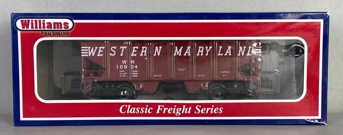 Williams Bachman O Scale WM Braced Train Hopper