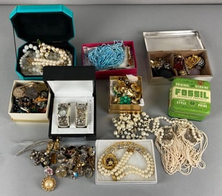 Group Of Costume Jewelry