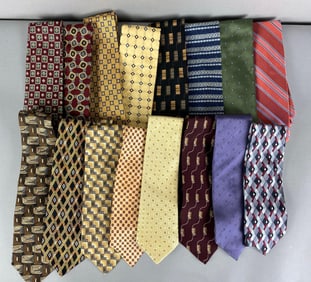 Group of Wide Neckties