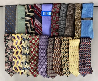 Group of Wide Neckties