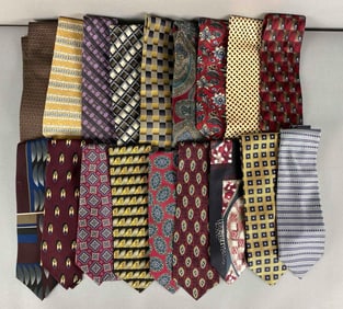 Group of Wide Neckties