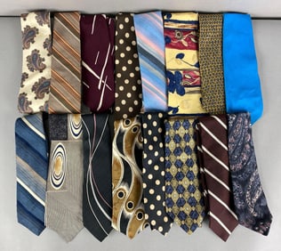 Group of Wide Neckties