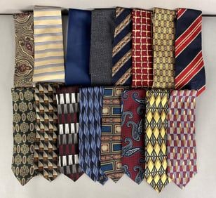 Group of Wide Neckties