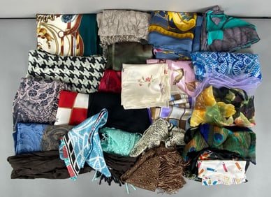 Group of Assorted Scarves