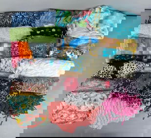 Group of Assorted Scarves